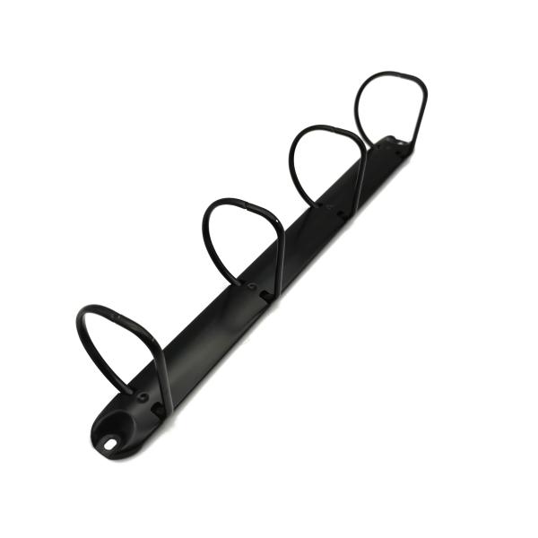 Metal D Ring Binder Mechanism 4 Ring Binder Hardware Silver / Black / Gold For File Folder