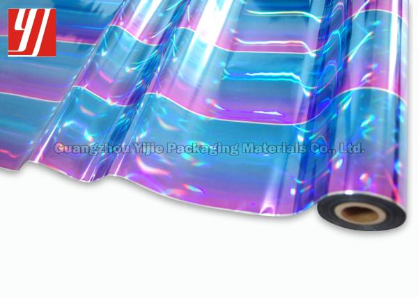 Folha de carimbo quente holográfica Dichroic do feixe 0.64m para a caixa do telefone