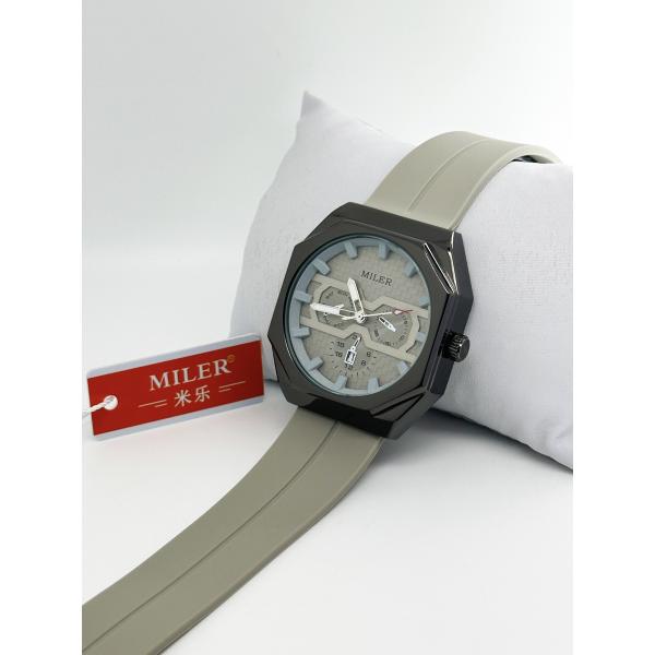 Casual Men's quartz Watches Minimalist Stick Needle Scale Three Eye Six Needle Waterproof men's quartz Watch