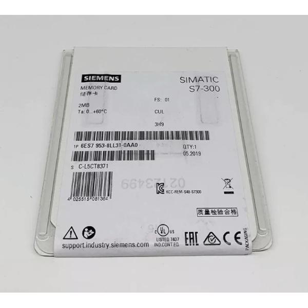 6ES7 953-8LL31-0AA0 Siemens SIMATIC S7 Micro Memory Card 2 MB