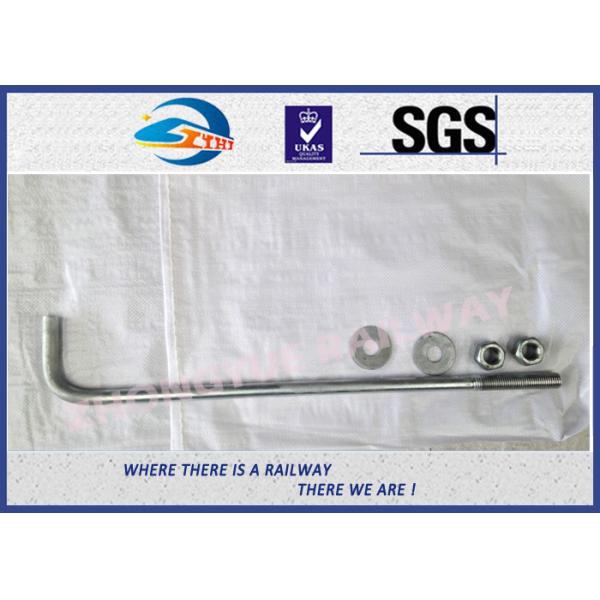 в/Нут & шайба загиб л анкерные болты 90 градусов/гальванизировали анкерные болты