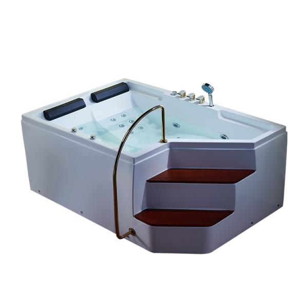 Therapy Air Massage Bathtubs With Lights 2 Person Skirted Hydro Spa 1700x700mm