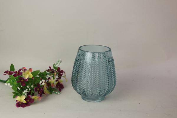 Handmade Glass Candle Holder