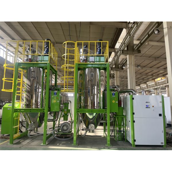 Industrial Plastic Dehumidifying Dryer with 100 Ppm Moisture Content 1000m3/h Air Volume and 3.5KW Power Consumption