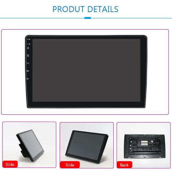 Universal 9 inch Car Stereo Navigation Player with IPS Screen and Rear Camera Support