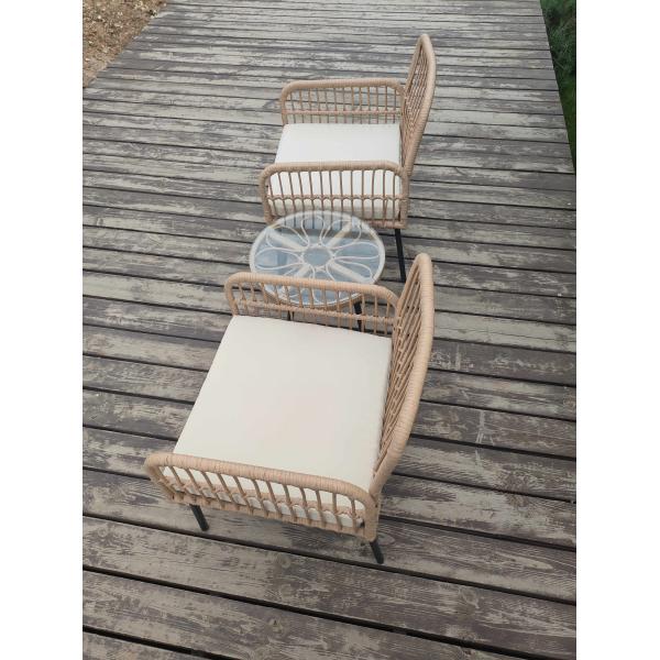 Woven Cool Rattan Garden Table Chairs Elegant Coffee Sofa Outdoor Furniture