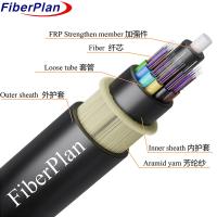 Double Sheath Kevlar Yarn Reinforced ADSS Fiber Optic Cable Outdoor