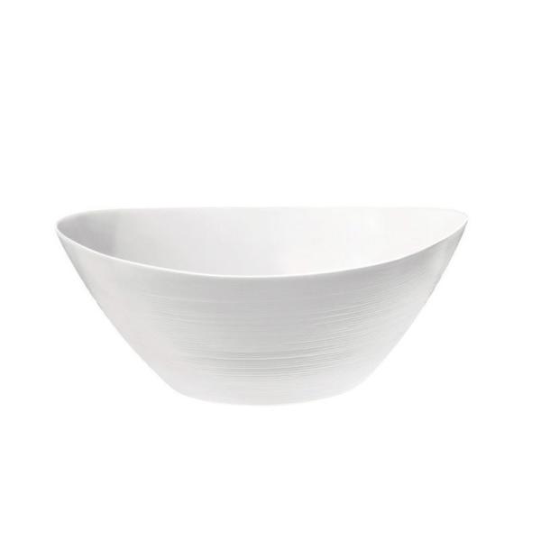 Restaurant Ingot Shaped Wind White Glass Ceramic Plate