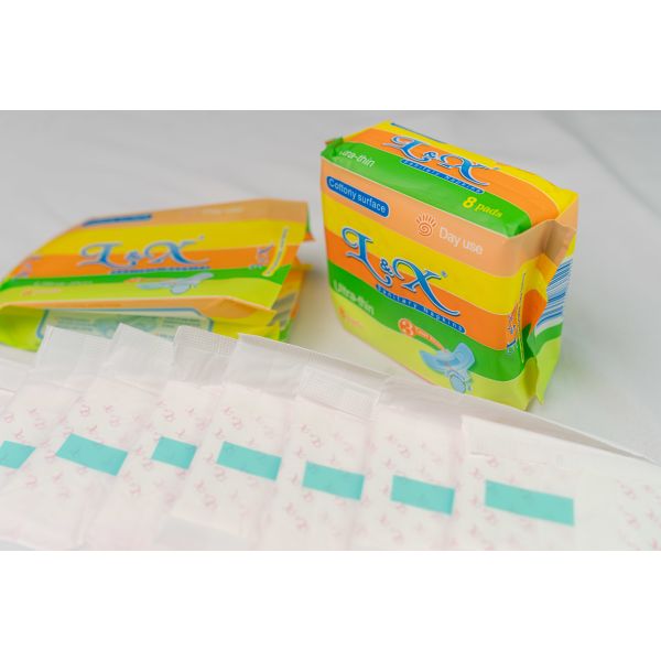 ISO Certified Women Sanitary Napkins Disposable All-Round Daytime Protection Comfortable Leak Proof Breathable Material