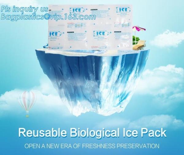 Sports Medicine Ice Bags, Flexible Ice Pack, Easy Seal Ice Cube Bags, Cool Bags & Ice Packs, First Aid Ice Pack, bagease