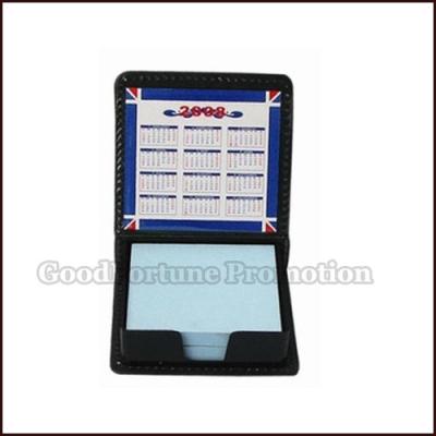 Promotional PU Material Memo Pad Holder Customed Gift Logo Memo Pad Holder
