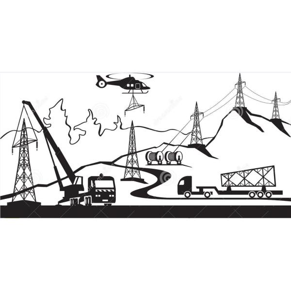 Гальванизированный алюминиевый сверхмощный тройной угловой ролик кабеля, номинальная нагрузка 10КН