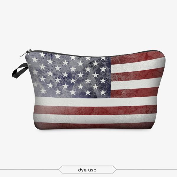 Women Cosmetic Bag 3D Printing Makeup Bags With Multicolor Pattern Cute Cosmetics Pouchs For Travel Ladies Pouch