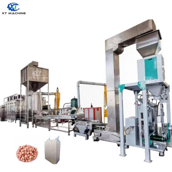 Machine à éplucher les cacahuètes en acier inoxydable, capacité 500-1000 kg/h