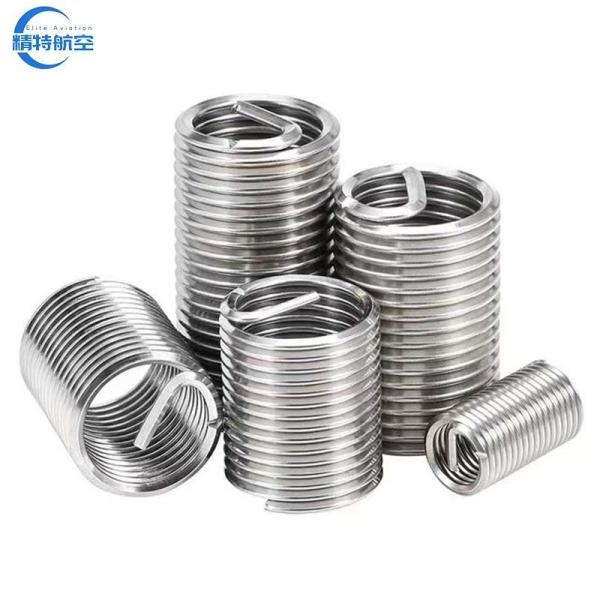 Customized Free Running Wire Thread Inserts Supported by Non-Standard Customization with Zinc Plated Surface Finishing