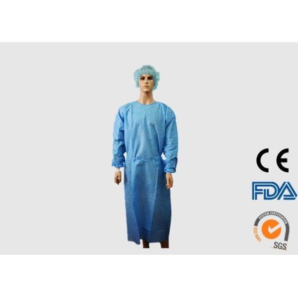 Disposable Surgical Gown Custom Size Various Color For Medical / Hospital