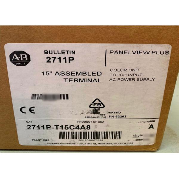  2711P-T15C4A8 2711P-T15C4A9 PanelView Plus 1500 Color Touchscreen HMI - Working