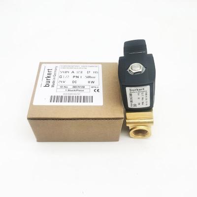 Válvula de pistão 00134590 Válvula de solenoide de Burkert e tensão de 24 V