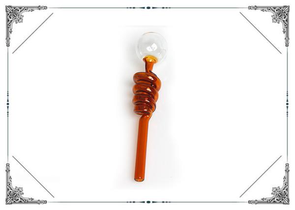 Glass Oil Burners  Mini Smoking Pipes Water Bong 1.5cm Diameter Ball Balancer