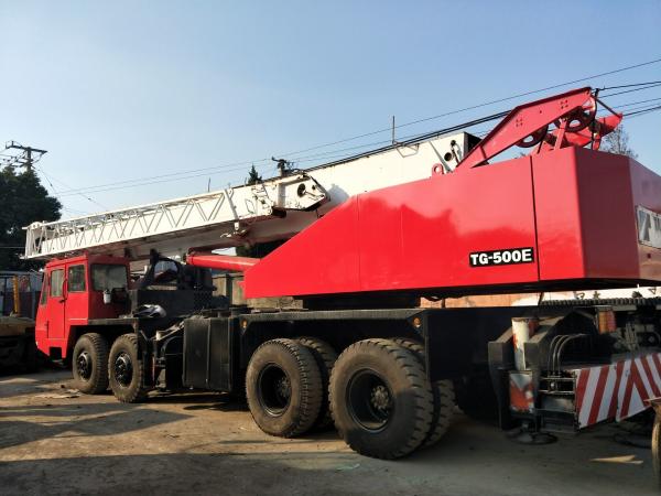 Tadano Used Mobile Crane 50 Ton Tg500e / Used Truck Mounted Crane Japan Made