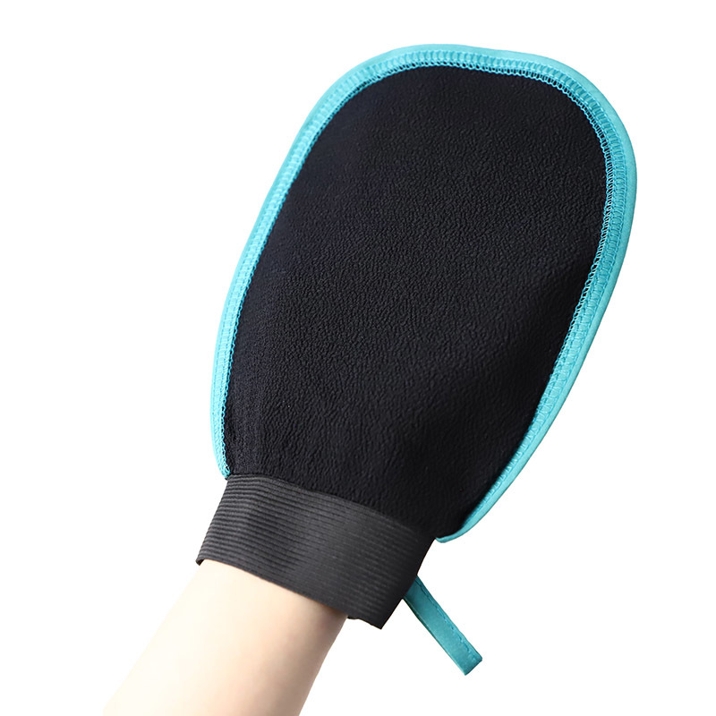 Body Skin Care 21*15CM deep Exfoliating Scrub Glove Eco friendly Cleaning