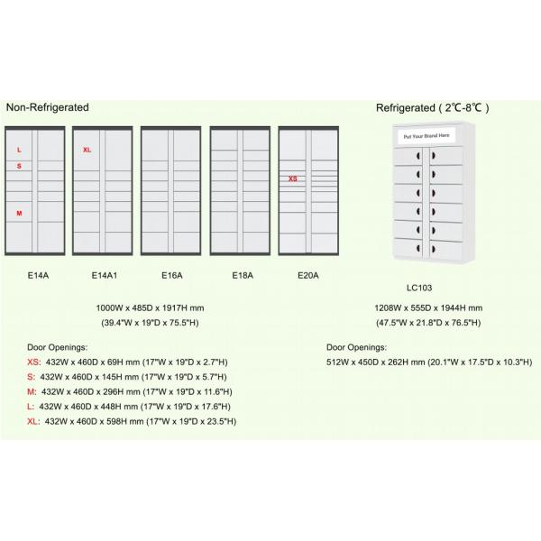 UVC простерилизуйте серые умные логистические положения шкафчика пакета с рекламировать экран