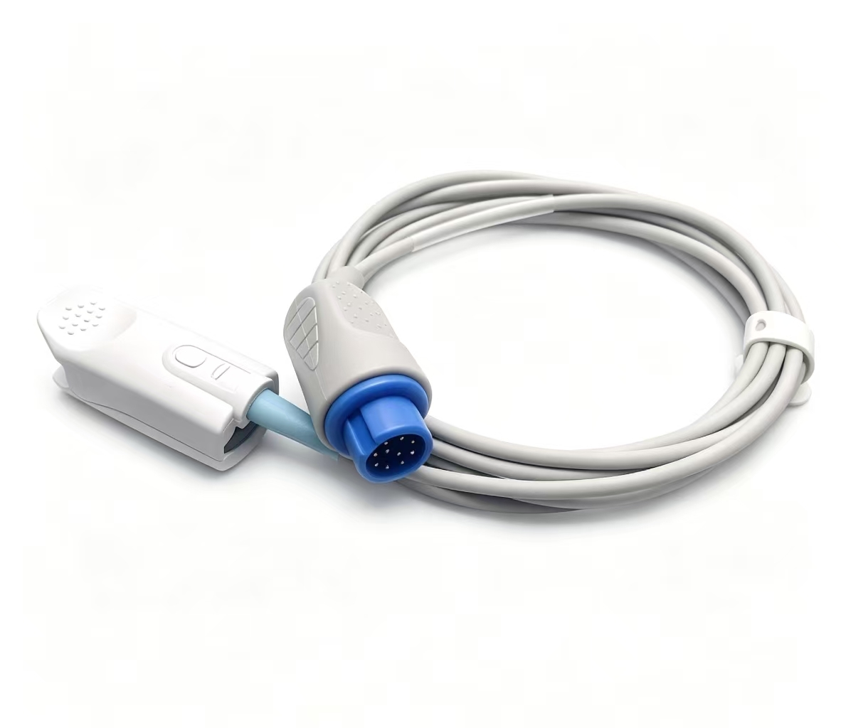 Adult Reusable SpO2 Sensor 10 Pin Finger Clip SpO2 Sensor Compatible For Biocare IM12 / IM15