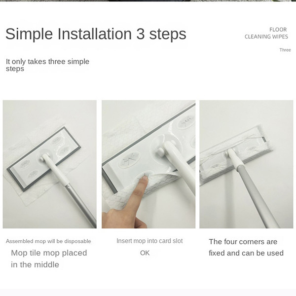 Extra Thick Disposable Dusting Cloths 64 Count Dry Floor Cloths Customized