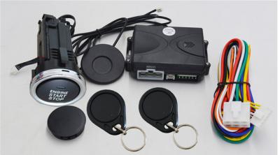 Car Rfid Immobilizer Key Engine Start Stop System With Engine Push Button Start