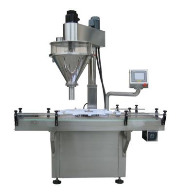 400g / 900g Milk Chemical Powder Bottle Filling Machine 220V 3 Phase Easily To Wash
