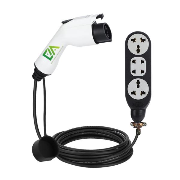 Cable de charge portable de type 2 type 1 3,5 kW 16A 5m Pour appareil électroménager
