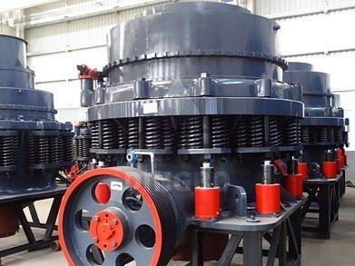 PYB600/PYB900/PYB1200/PYB1750/PYB2200 Spring Cone Crusher Machine Outlet Size 3-60mm