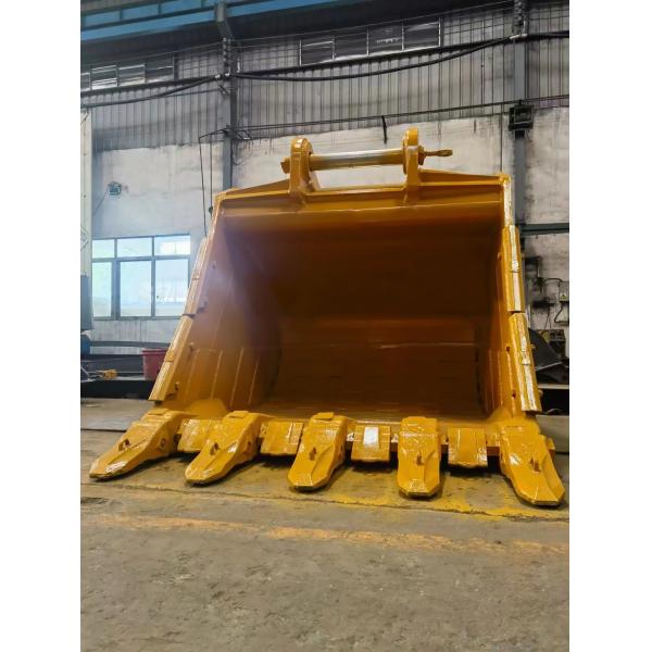 Garbage Q355 Heavy Duty Excavator Buckets Hardox 500 ISO9001