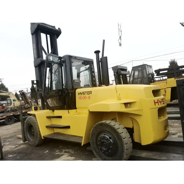 Mitsubishi Engine Used Industrial Forklifts 10000 Kg Rated Loading Capacity