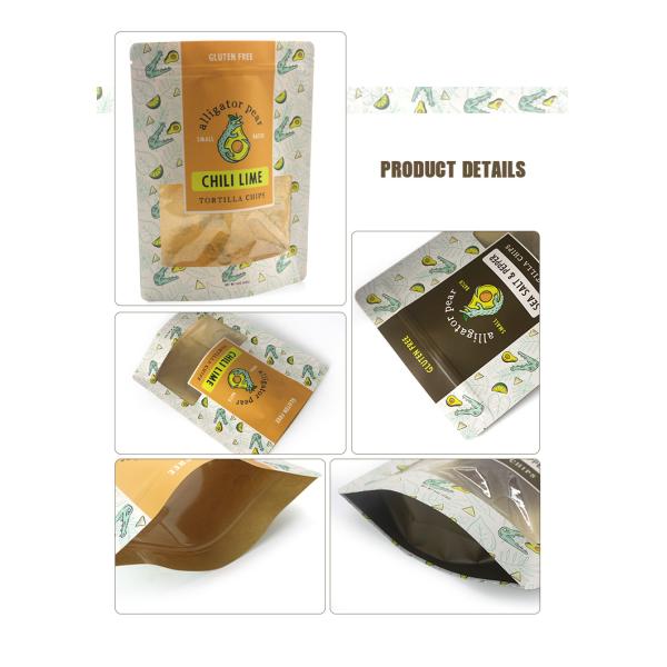 Алюминиевая фольга прокатала сумки фольги влагостойкие с окном