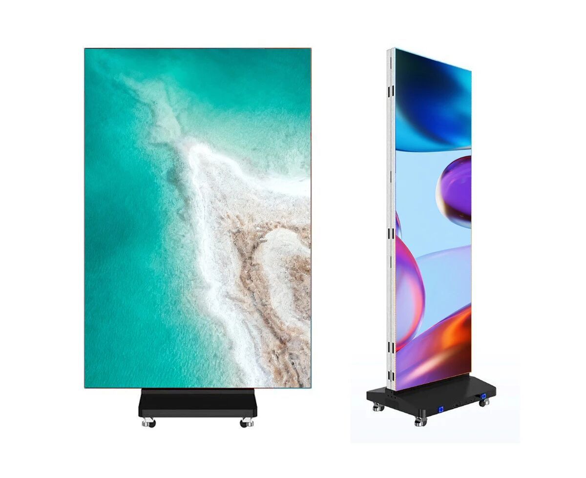 High Definition LED Advertising Machine Multi Angle Tri Fold LED Display