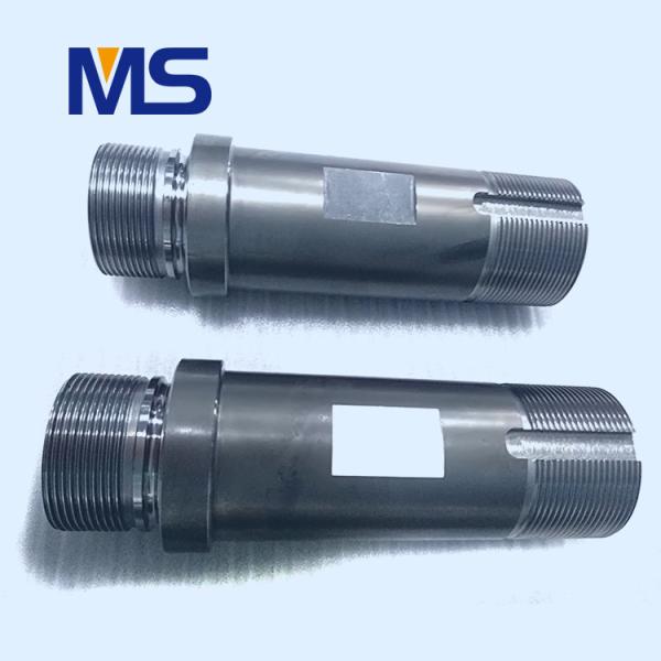 Thread Screw Sleeve CNC Machined Parts with 38CRMOAL Material, Nitriding Surface Treatment, and Both Side Thread for Pressure Machines