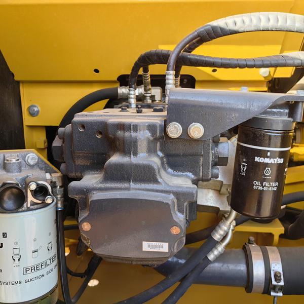 Imported Original Used Komatsu PC200-8MO Crawler Excavator 110kw Rated Power 20 Tonnage