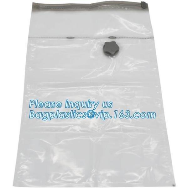 vacuum seal storage bags for down jacket coats, hand rolling vacuum bag for travel, Compress Vacum Packing Bag, bagplast