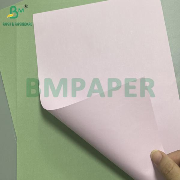 100 gm 120 gm Papel Kraft Rosa Bolsa de Papel de Dos Lados de Color