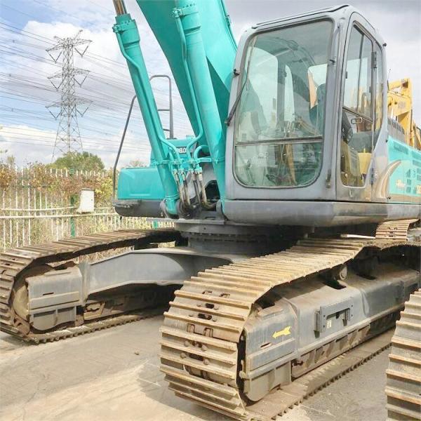 Shanghai Used Kobelco SK350 Excavator 35 Ton With HINO Engine 197 KW In Good Condition