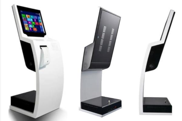 Automatic 19 inch IR Touch Screen Queue System Ticket Dispenser