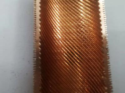 Tubo do condensador C12000 no refrigerador