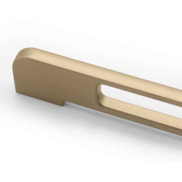 punhos longos do armário de alumínio dourado de 800mm para o vestuário