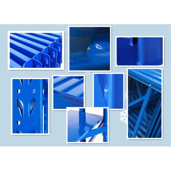 Light Duty 4 Shelf Metal Shelving Unit Cold Rolled For Household