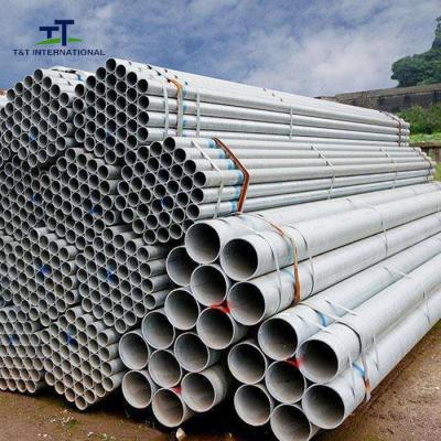 Zinc Oxide Galvanized Plumbing Pipe Preventing Oxidation Long Lifespan SGS Certification