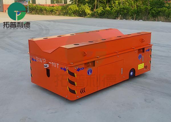 Steel Factory Workshop Trackless Copper Coil Transfer Trailer