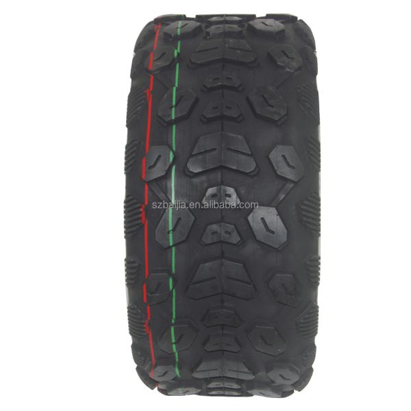 Baijia 125/60.7 Inch Vacuum Tire Kids' Scooter Wheel Replacement for Electric Scooter Outer Tire Spare Part Rubber Material