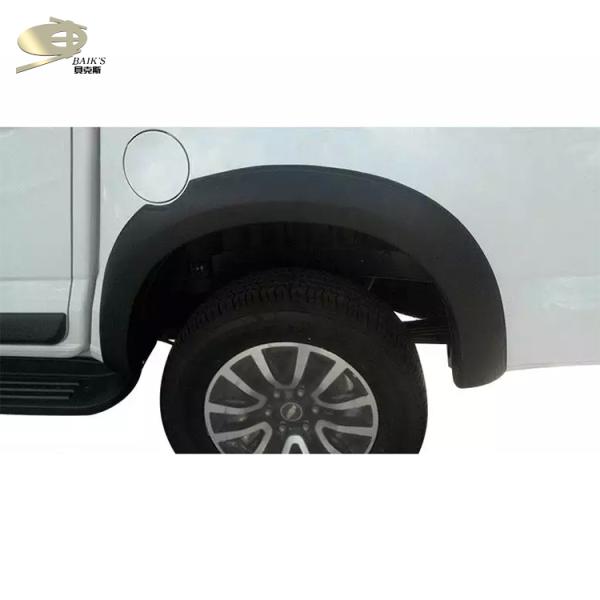 OEM Truck Wheel Flares , Matter Black Universal Fender Flares For Cars