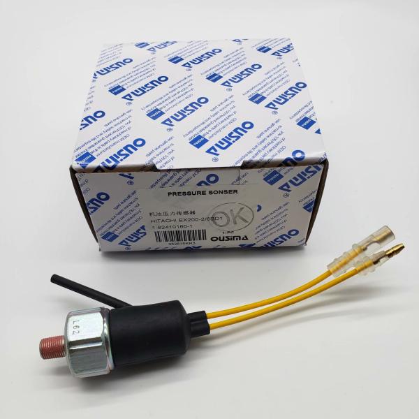 OUSIMA Excavator Sensor 1824101601 1-82410160-1 Engine Oil Warning Pressure Switch  For HITACHI EX200-2B/6BD1 6HE1